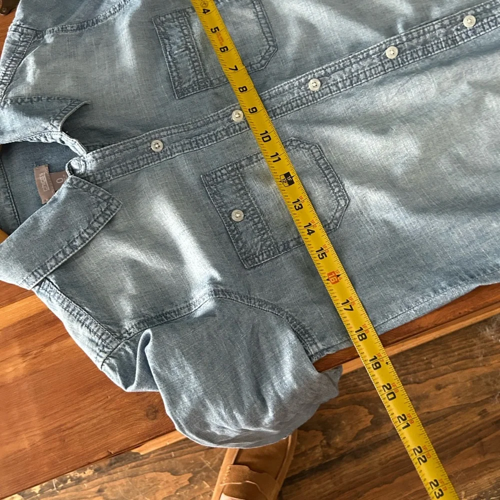Denim button top - Picture 8 of 8